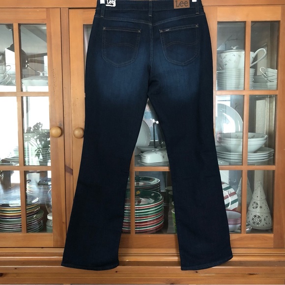 NWT Lee Women's Dark Indigo Bootcut Jeans - Picture 3 of 5